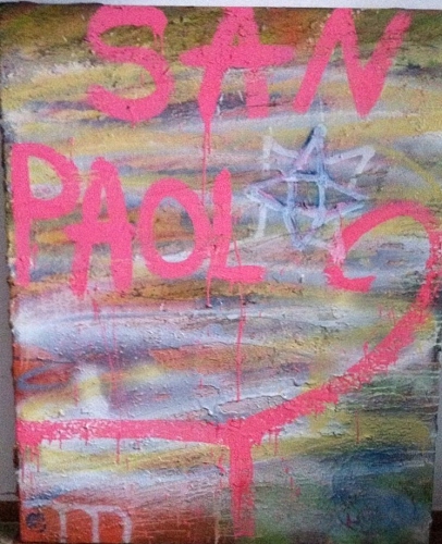 170X190cm. Mixed Media. Marrakech. 2014. cc private - &copy; Antony Tapiero