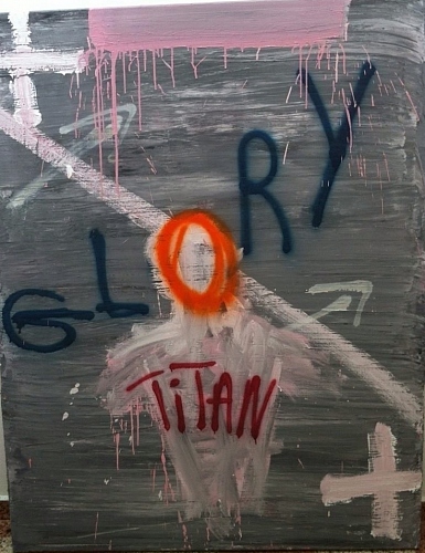 170X190cm. Mixed Media. Marrakech. 2014. cc private - &copy; Antony Tapiero