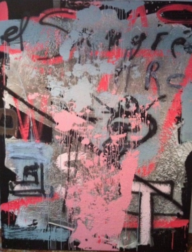 170X190cm. Mixed Media. Marrakech. 2014. cc private - &copy; Antony Tapiero