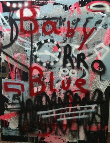 170X190cm. Mixed Media. Marrakech. 2014. cc private - &copy; Antony Tapiero