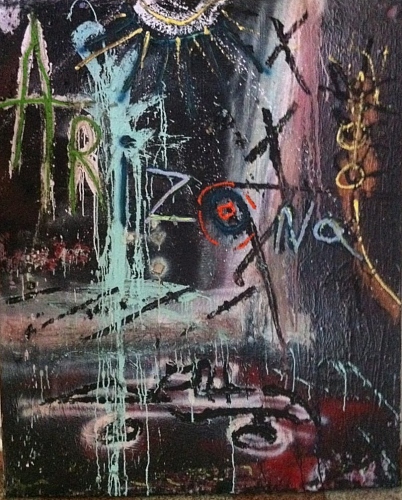 170X190cm. Mixed Media. Marrakech. 2014. cc private - &copy; Antony Tapiero