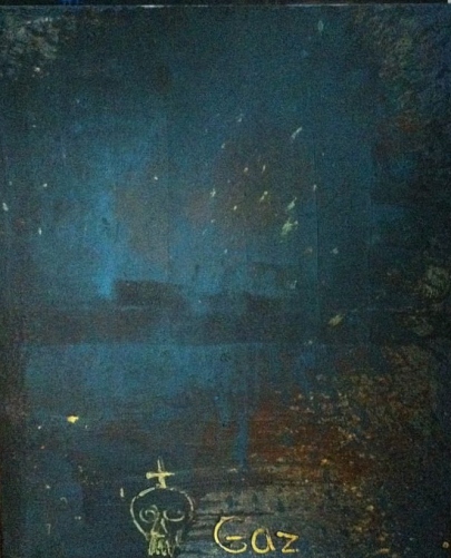 170X190cm. Mixed Media. Marrakech. 2014. cc private - &copy; Antony Tapiero