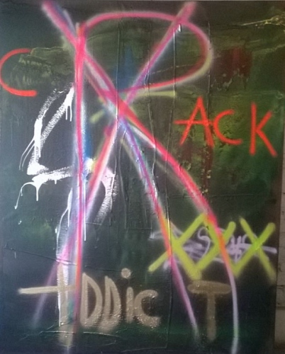 150X170cm. Mixed Média. Lille 2014. cc private - &copy; Antony Tapiero