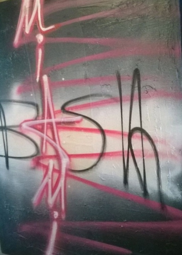 150X210X7cm. Mixed Media on Canvas. Lille 2014. cc private - &copy; Antony Tapiero