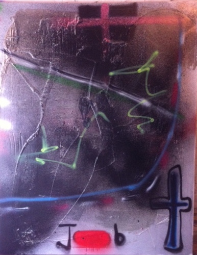 160X200X7cm. Mixed Media on Canvas. Lille 2014. cc private - &copy; Antony Tapiero