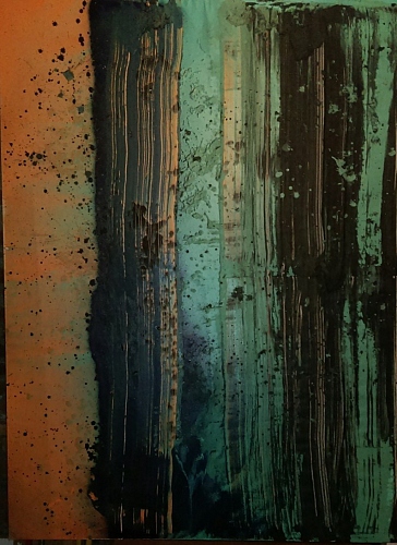 150X190X7cm. Mixed Media on Canvas. Lille 2015. cc private - &copy; Antony Tapiero