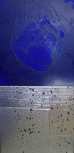 Diptyque 2X 90cmX90cm. Mixed Média on Canvas. Lille 2015. cc private - &copy; Antony Tapiero