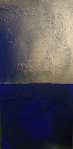 Diptyque 2X 90cmX90cm. Mixed Média on Canvas. Lille 2015. cc private - &copy; Antony Tapiero