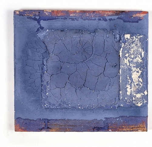 Blue cracks. - &copy; Antony Tapiero